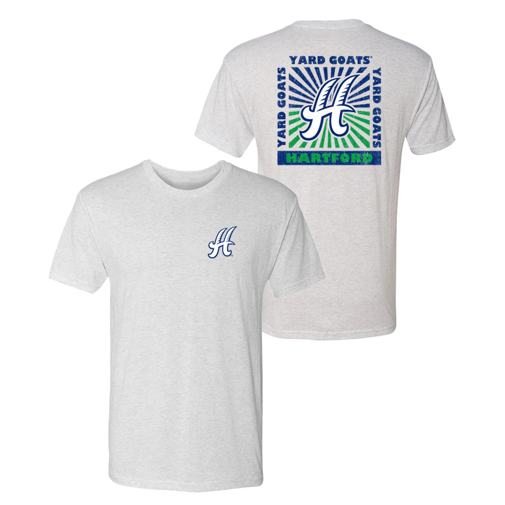 Hartford Yard Goats 108 Stitches Sun Spot Tee