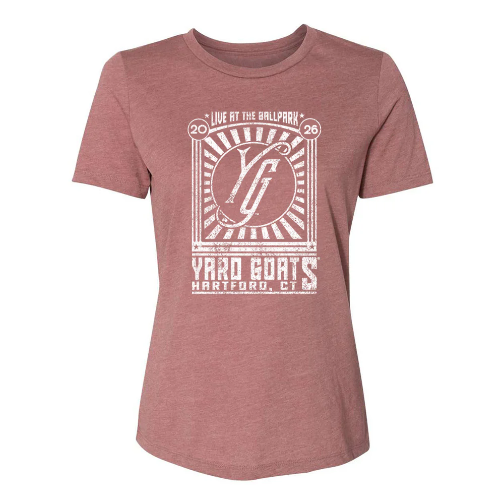 Hartford Yard Goats 108 Stitches Women's Concert Tee