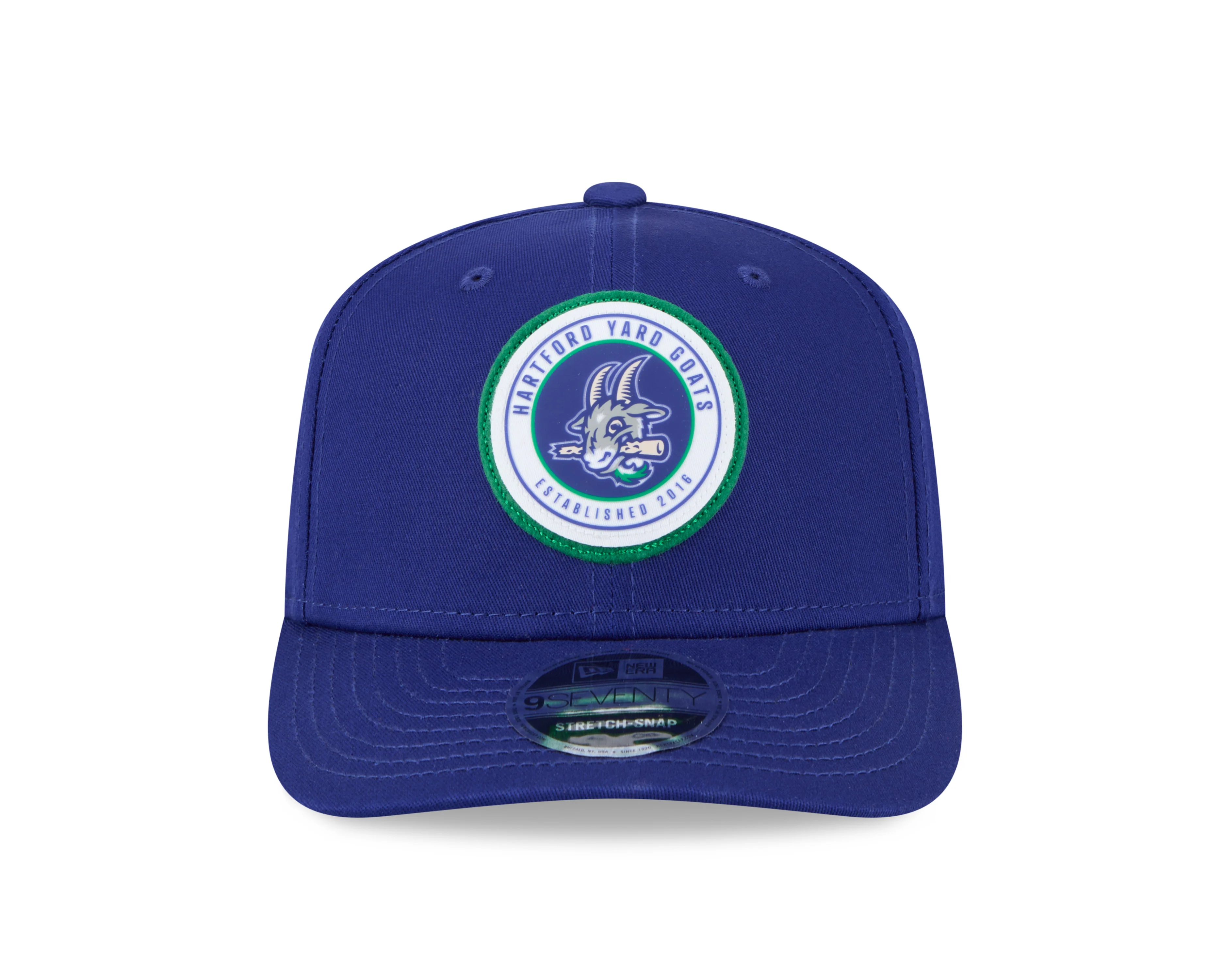 Hartford Yard Goats New Era 25 Circle Patch Snapback - Image 2