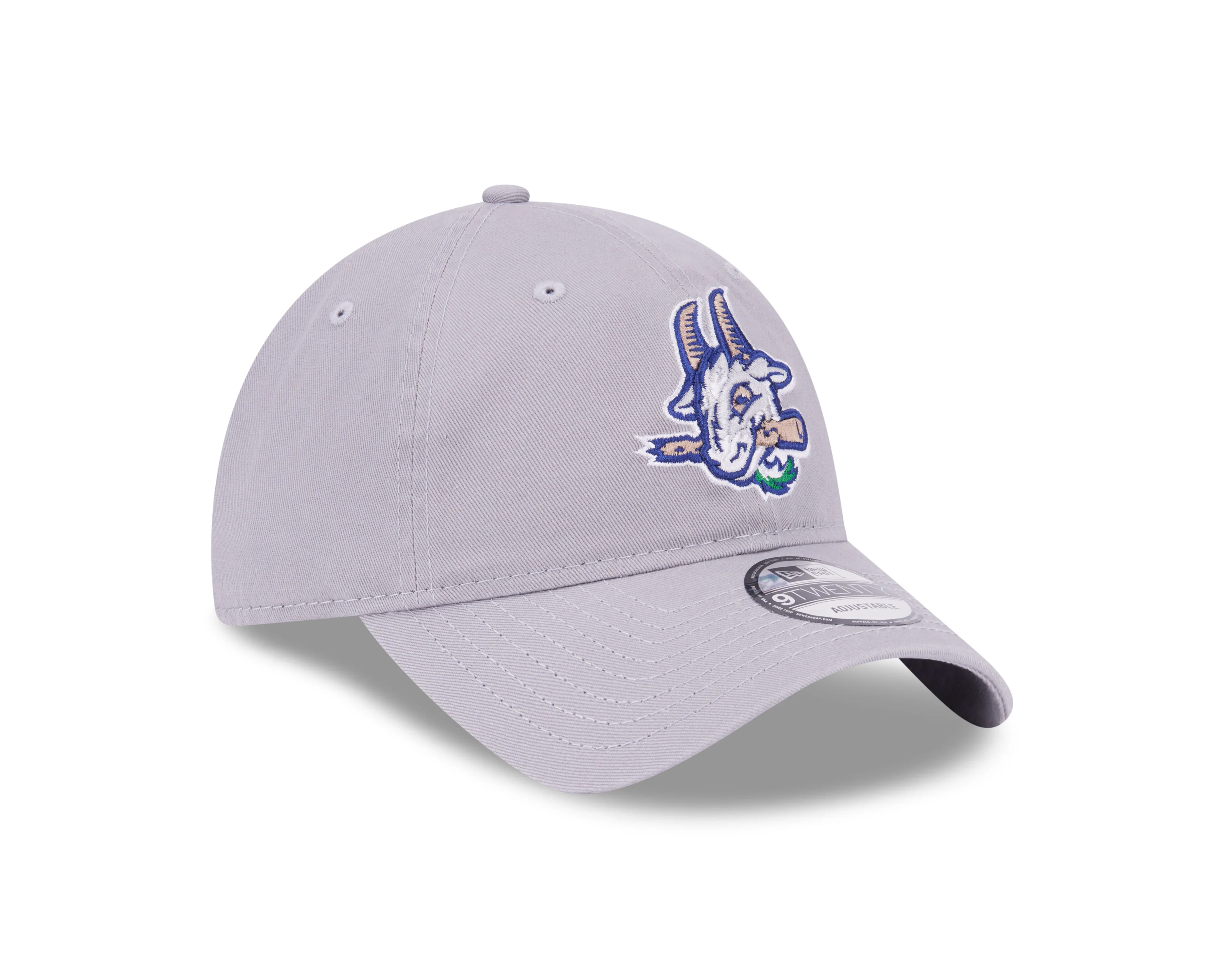 Hartford Yard Goats New Era Grey Canvas Cap - Image 3
