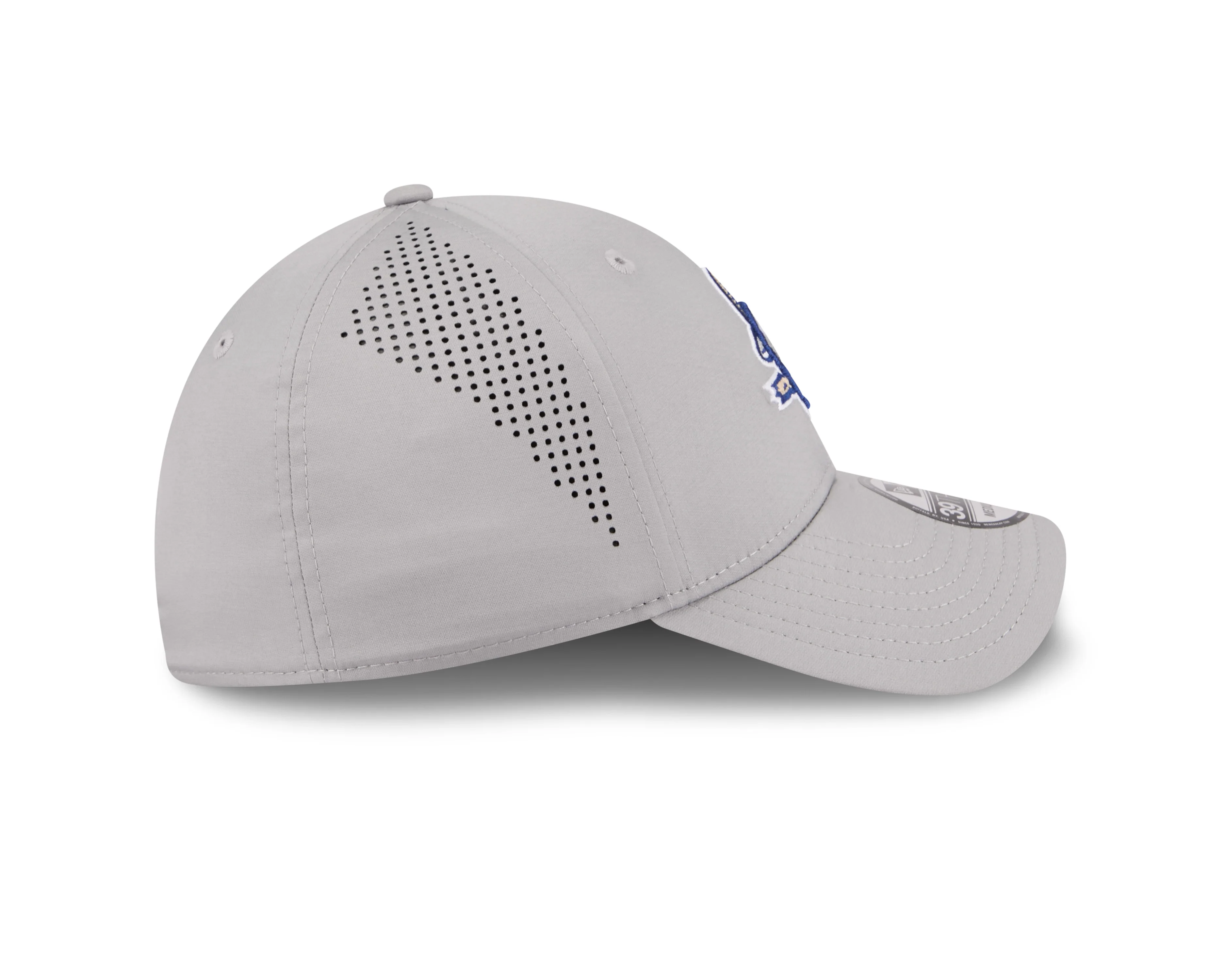 Hartford Yard Goats New Era Grey Perforated Flex Fit - Image 4