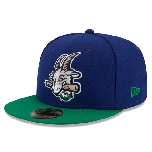 Hartford Yard Goats New Era On-Field Home Cap - 10 Year Patch - Image 5