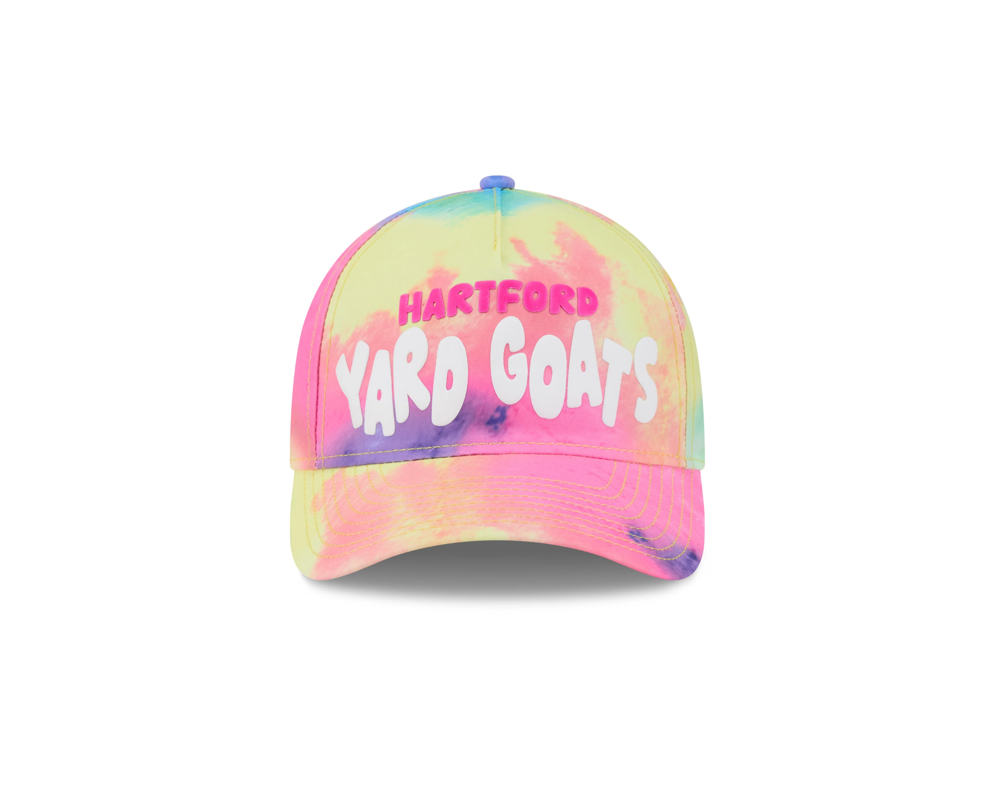 Hartford Yard Goats New Era Youth Tie Dye Adjustable Cap - Image 2