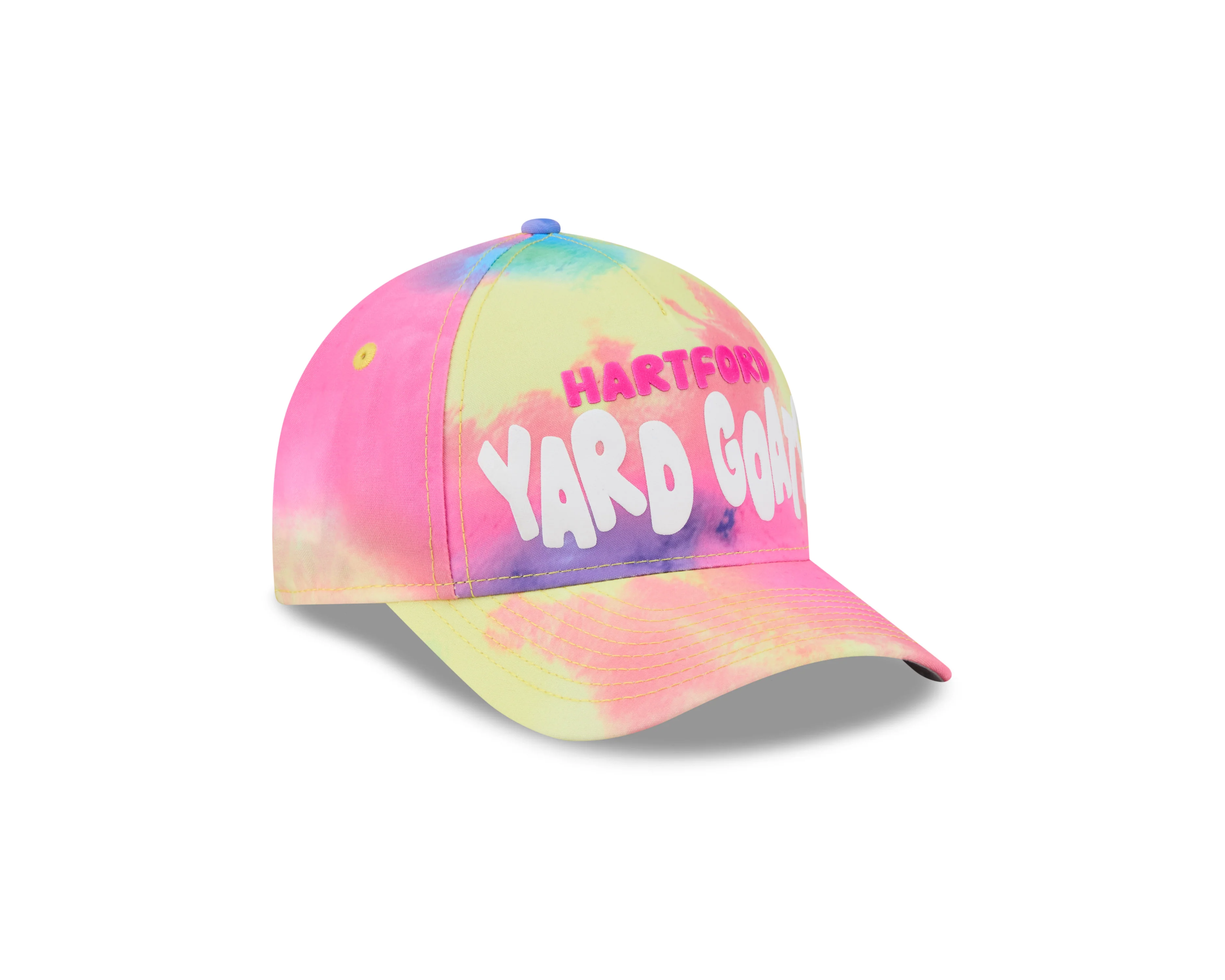 Hartford Yard Goats New Era Youth Tie Dye Adjustable Cap - Image 3