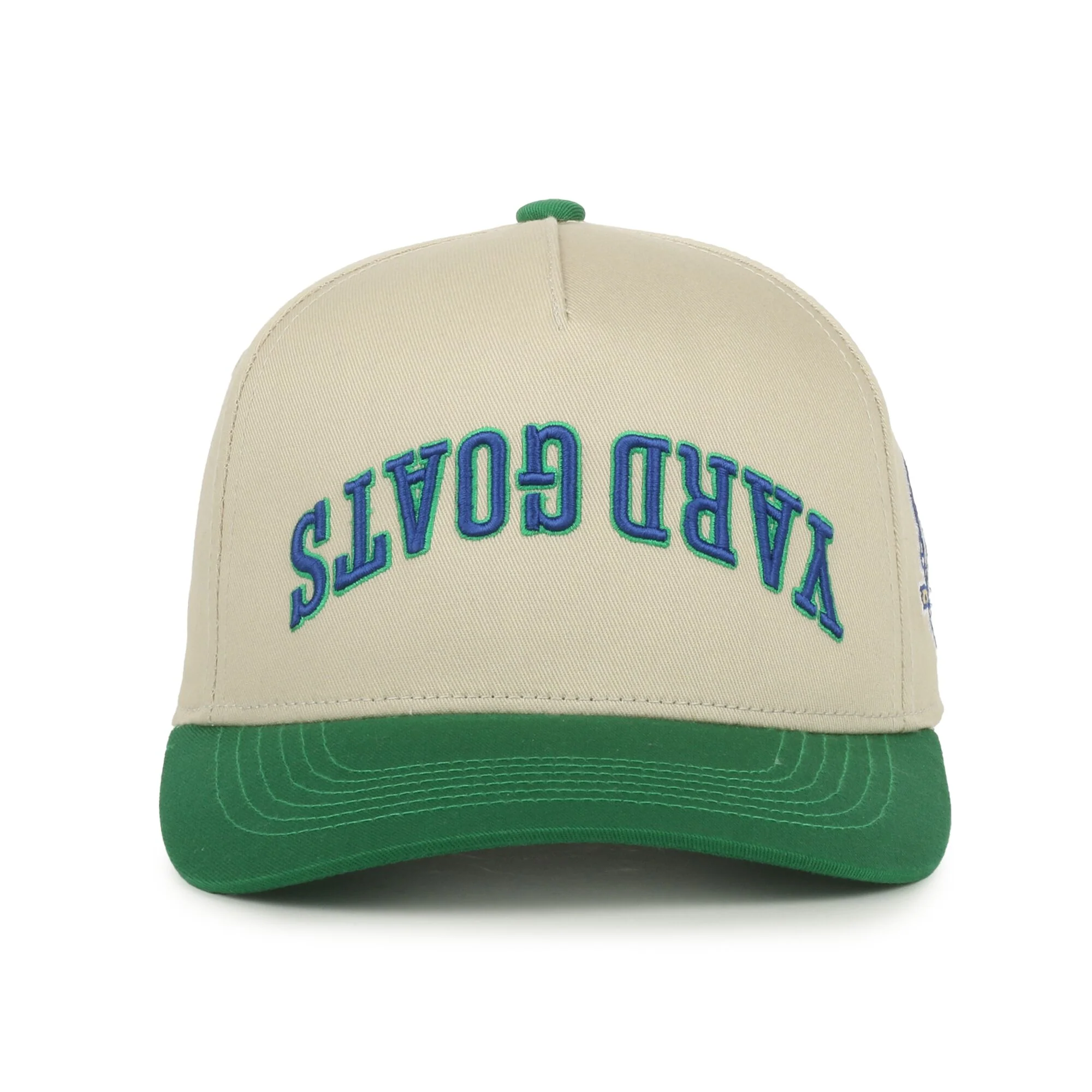 Hartford Yard Goats OC Sports Big Fly Green & Cream Snapback - Image 2