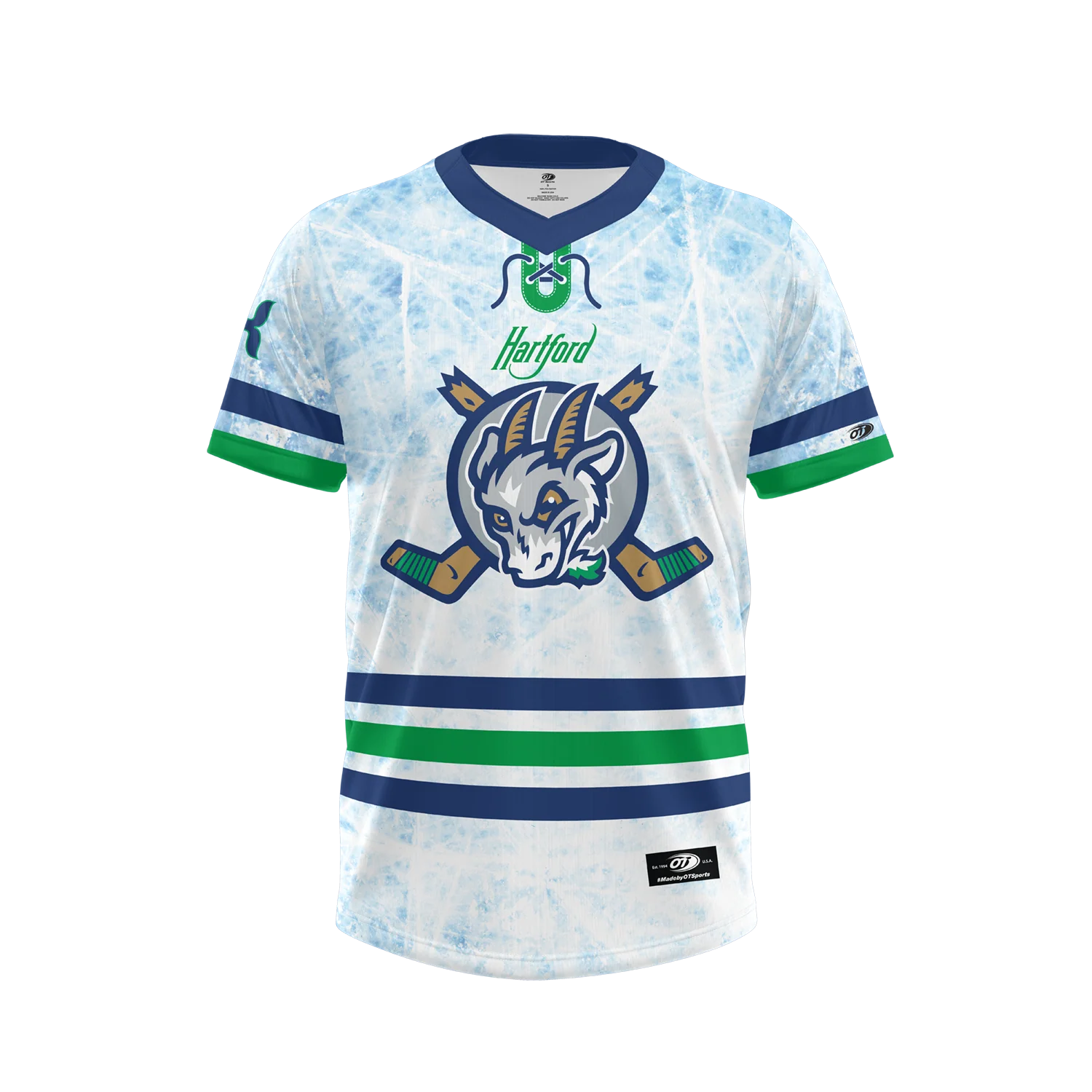 Hartford Yard Goats OT Sports Hockey Jersey