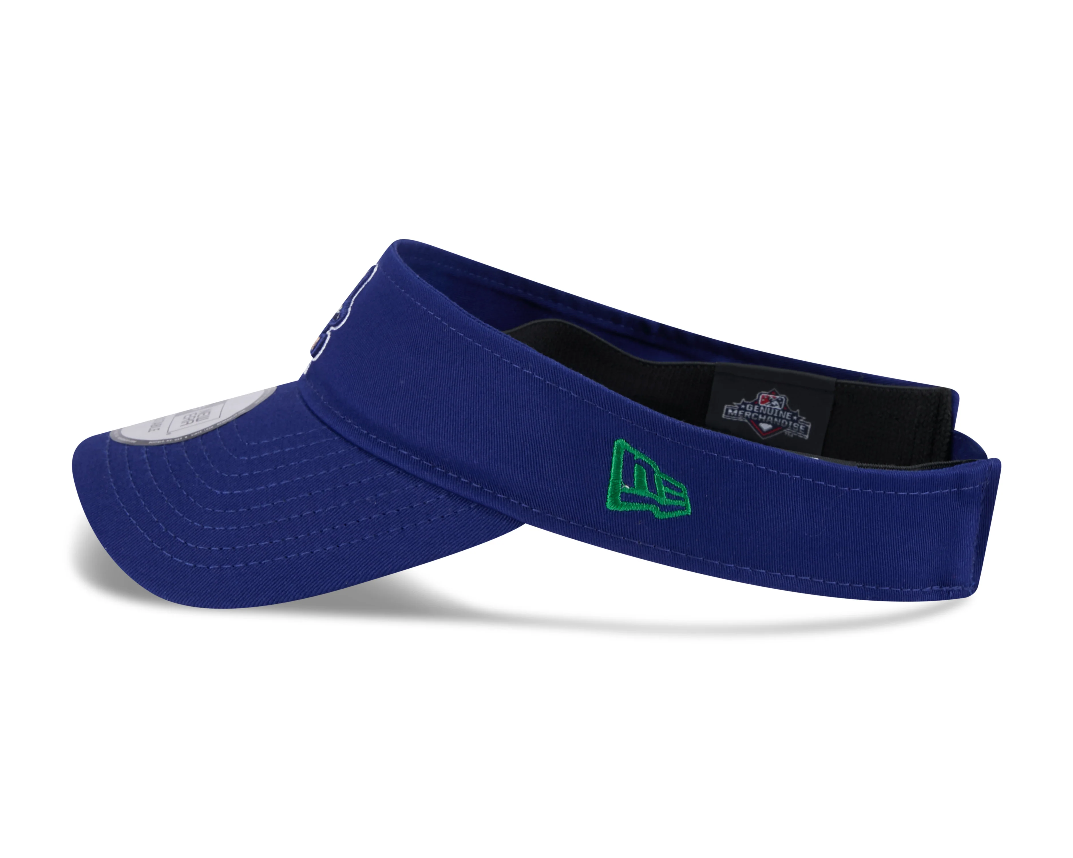 Hartford Yard Goats New Era Adjustable Royal Visor - Image 4